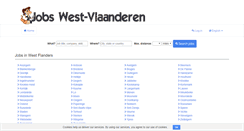 Desktop Screenshot of jobswestvlaanderen.be