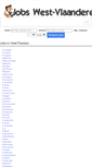 Mobile Screenshot of jobswestvlaanderen.be